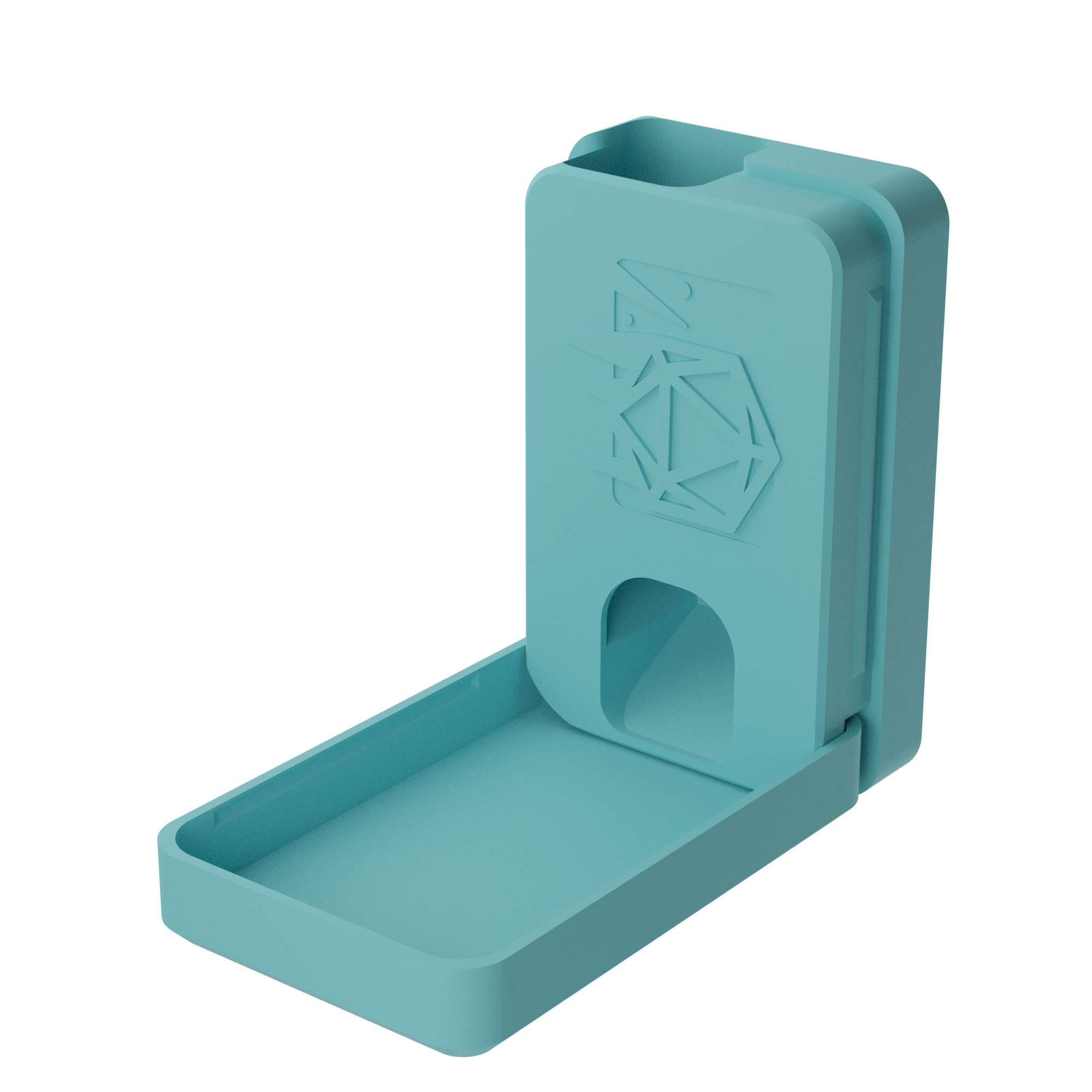 TumbleDice Tower 1 Matte Blue (PLA)